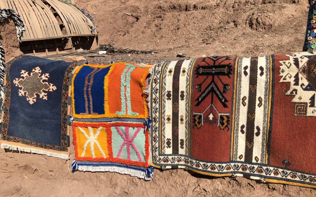 El arte de la confección de alfombras en Marruecos